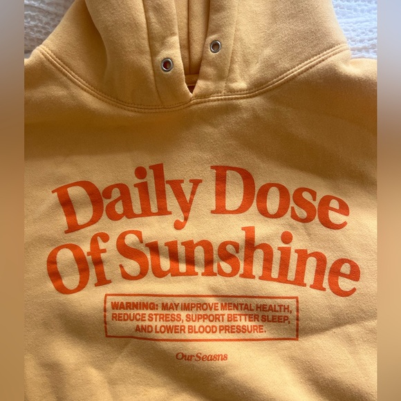 Daily Dose of Sunshine hoodie - Picture 2 of 3